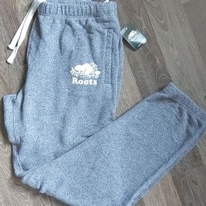 💗ROOTS Womens Sweatpants L NWT